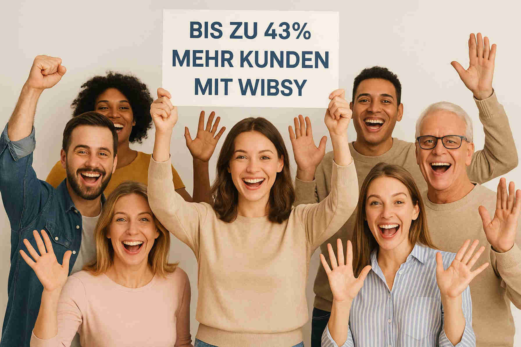 Bis zu 43% mehr Kunden Mehr Kunden für KMU, Texte die Kunden bringen